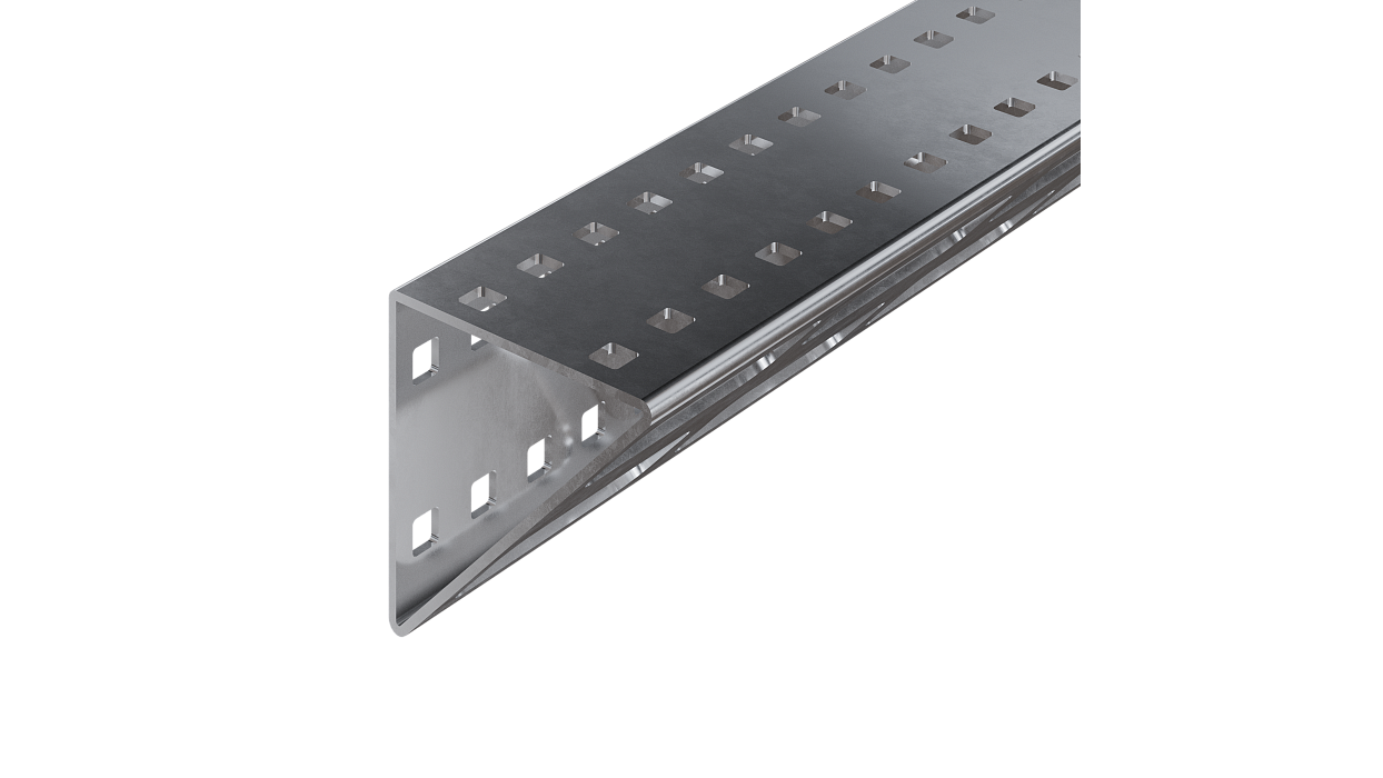 Профиль монтажный CH-T-100-3-SQ 3m SS